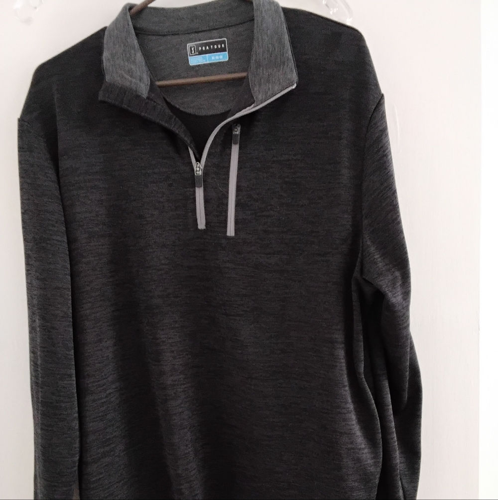 PGA Shirt With Zippered Pocket.